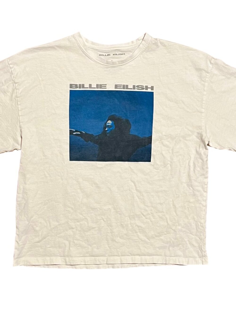 Billie Eilish Official 2024 Hit Me Hard & Soft Graphic T-Shirt, Men's Large
